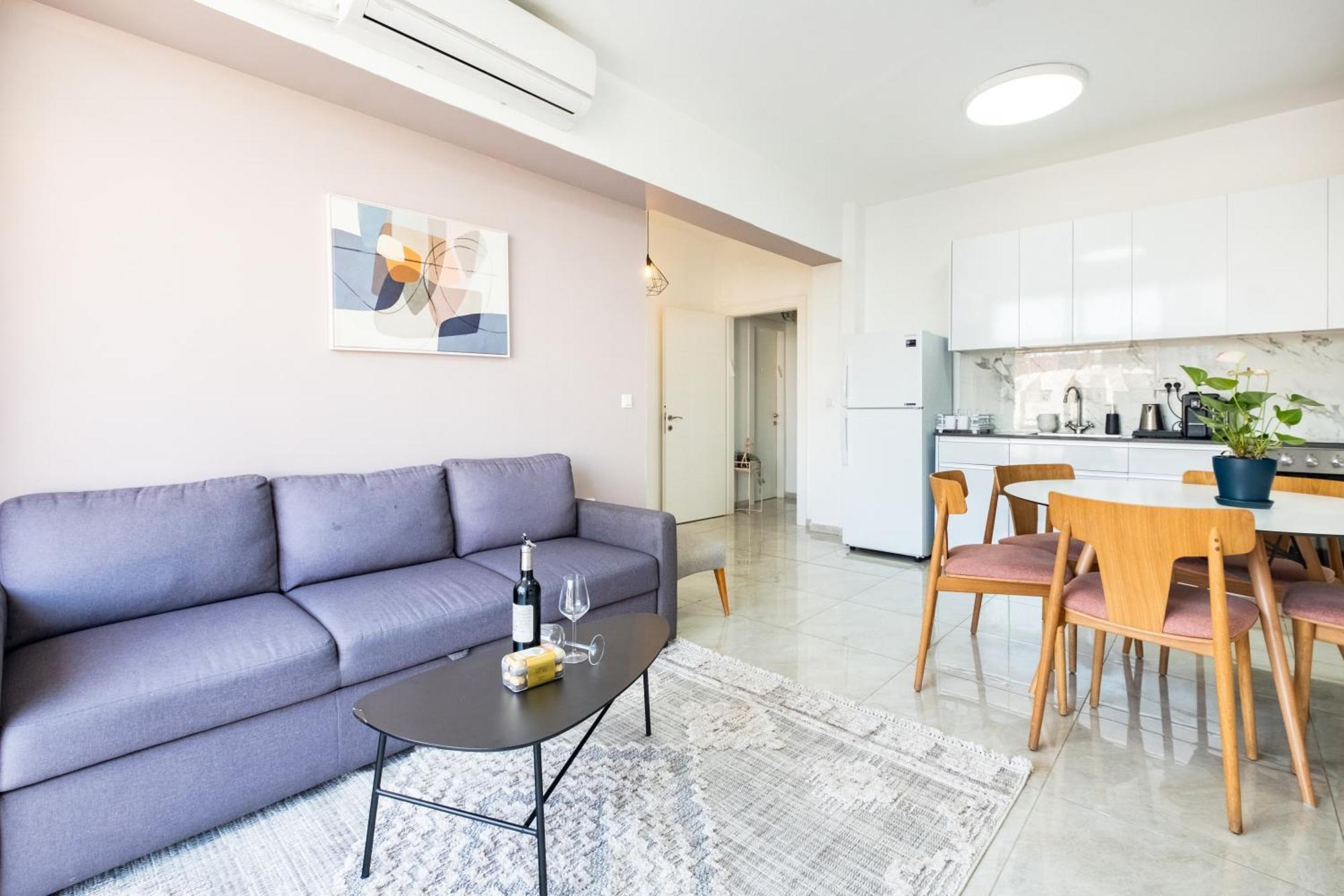 Modern Bright, Near Mahane Yehuda Market, Balcony Єрусалим Екстер'єр фото